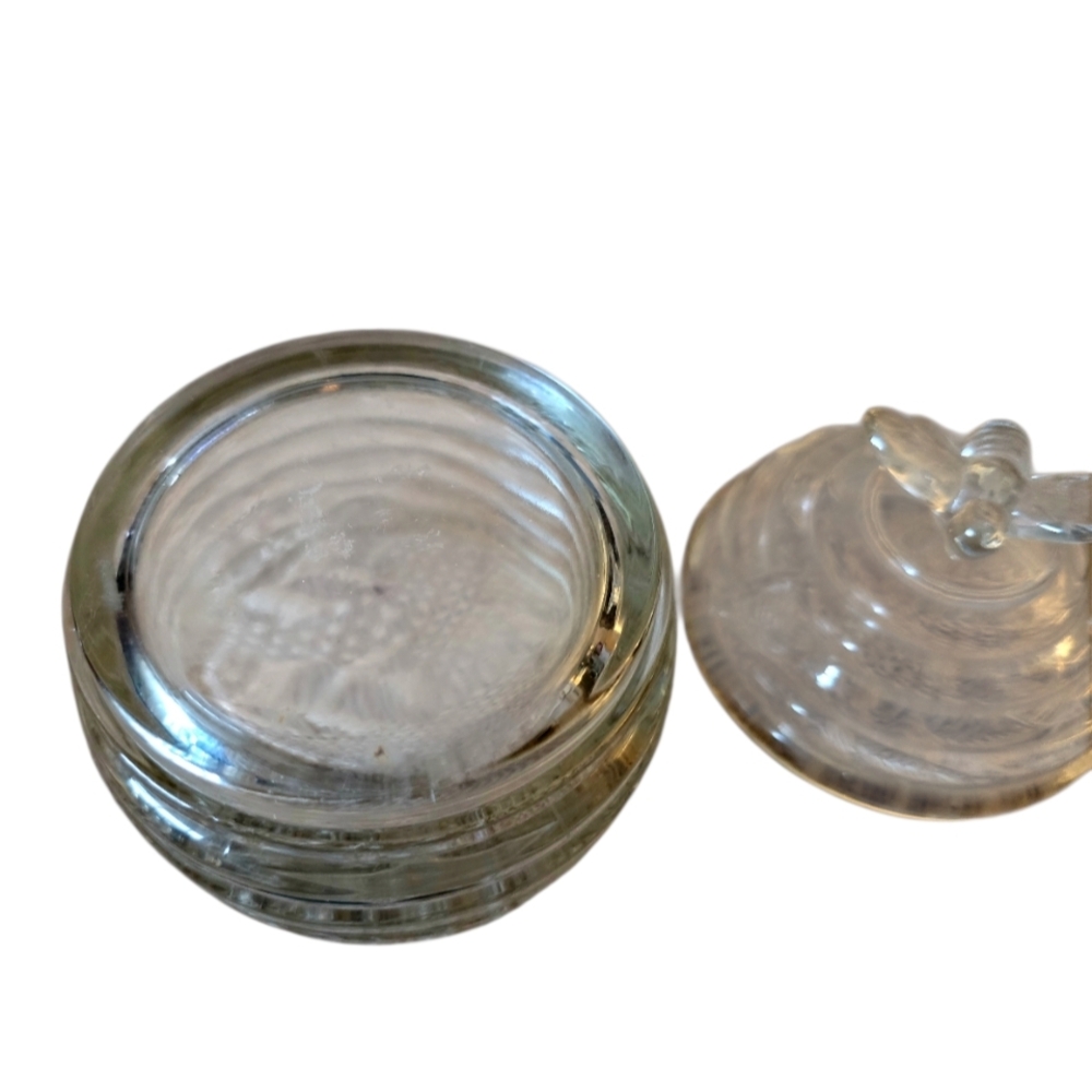 Clear Glass Honey Jar with Lid - Picture 4 of 4